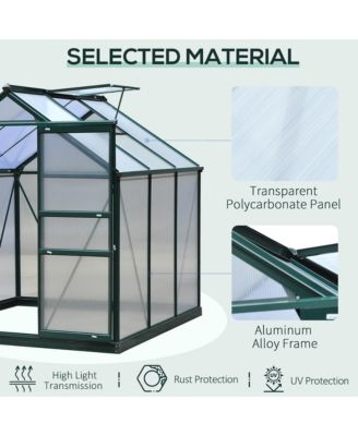 6' x 6' x 7' Large Polycarbonate Walk-in house,