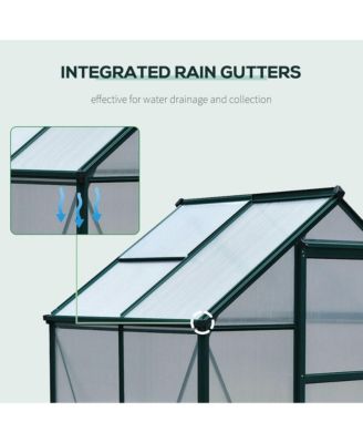 6' x 4' x 7' Large Polycarbonate Walk-in house,