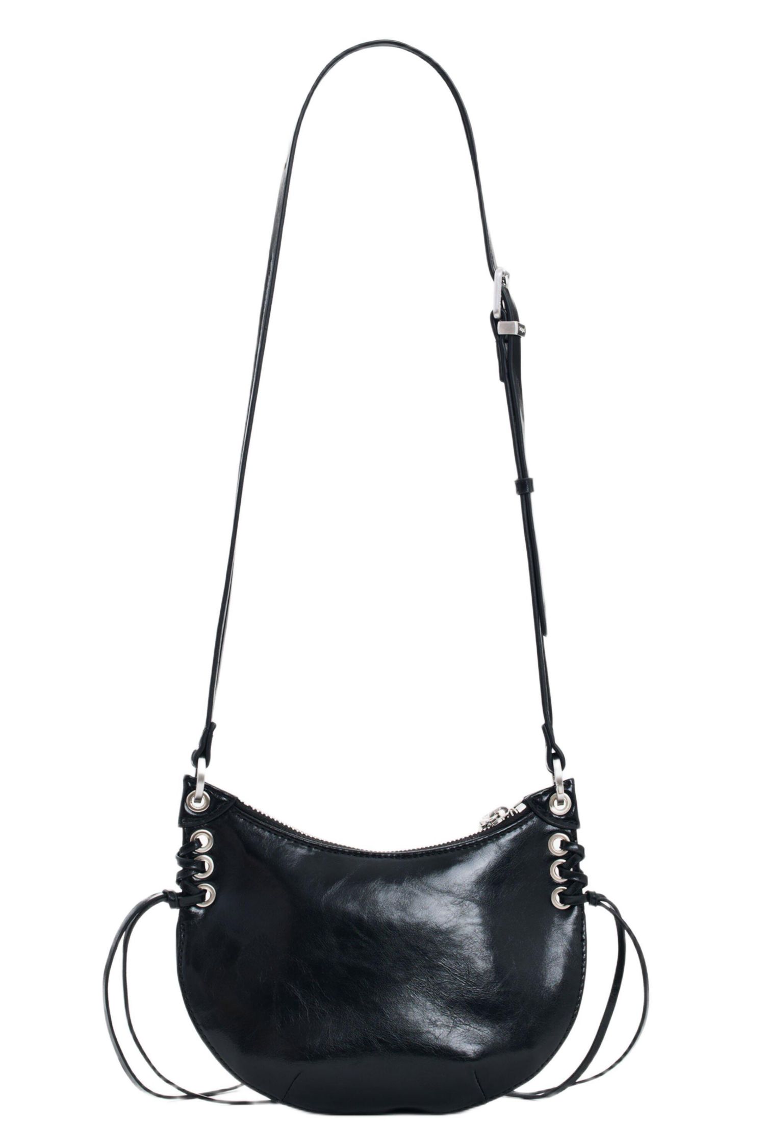 Women's Crossbody wallet seams