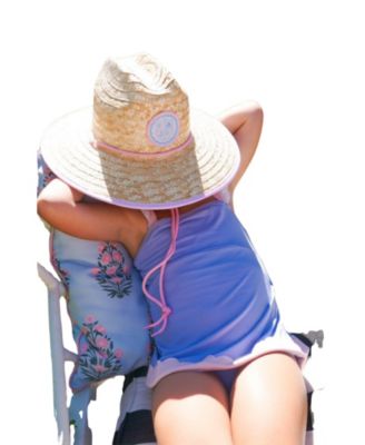 Girls Bits and Bows Lifeguard Hat
