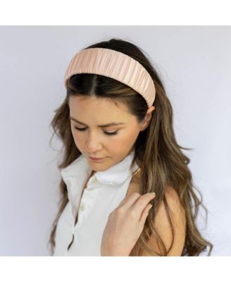 Women's Wide Headband - Pastel Pink