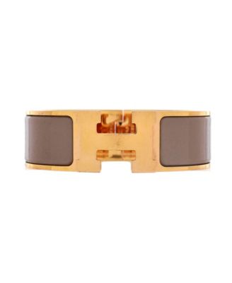 Pre-Owned Hermes Clic H Bracelet - Enamel