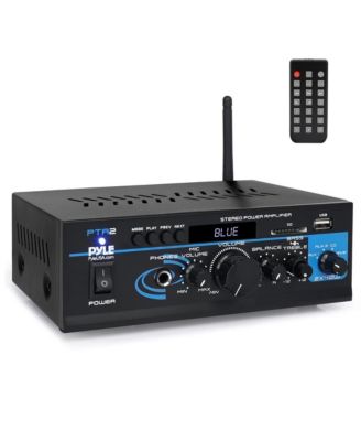 Mini Stereo Power Amplifier with Bluetooth, USB, SD and FM
