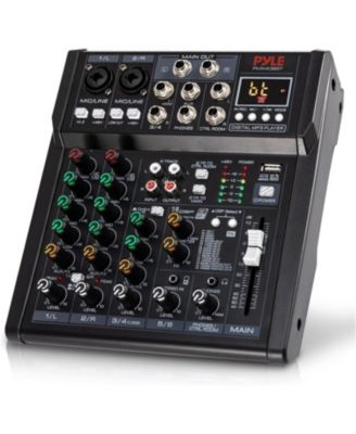 6-Channel Bluetooth Studio Mixer with DSP Effects