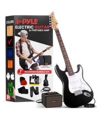  ST Style Electric Guitar Kit with 5W Amplifier and Accessories- High Gloss