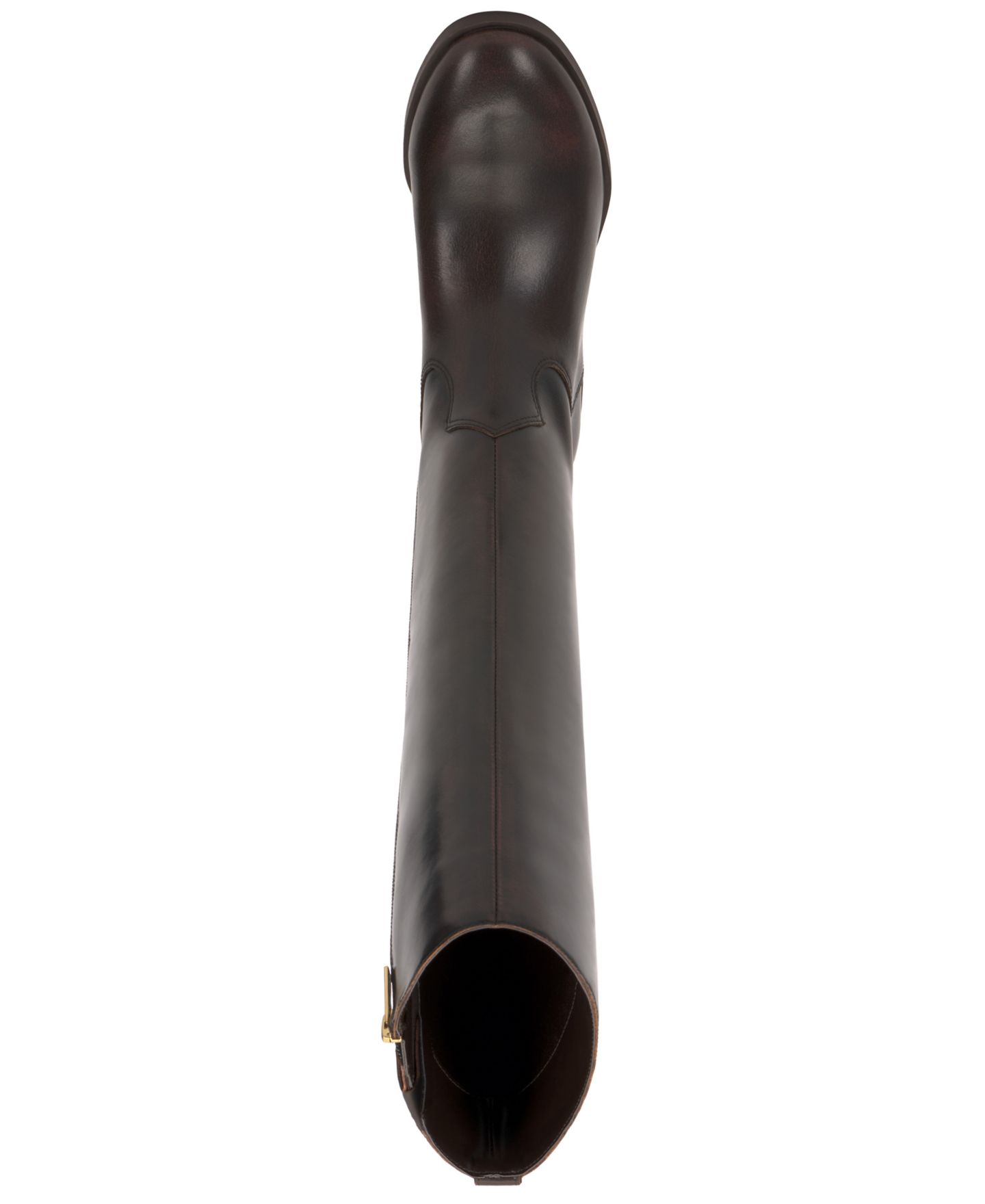 Женские ботинки Vince Camuto Bercla Regular & Wide Calf Riding, цвет: Кожаный, вариант 1 — фото 6
