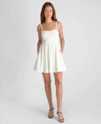 Women's Sweetheart Neck Mini Dress