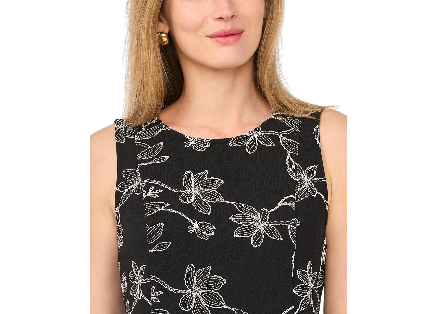 Women's Sleeveless Crewneck Tank Top