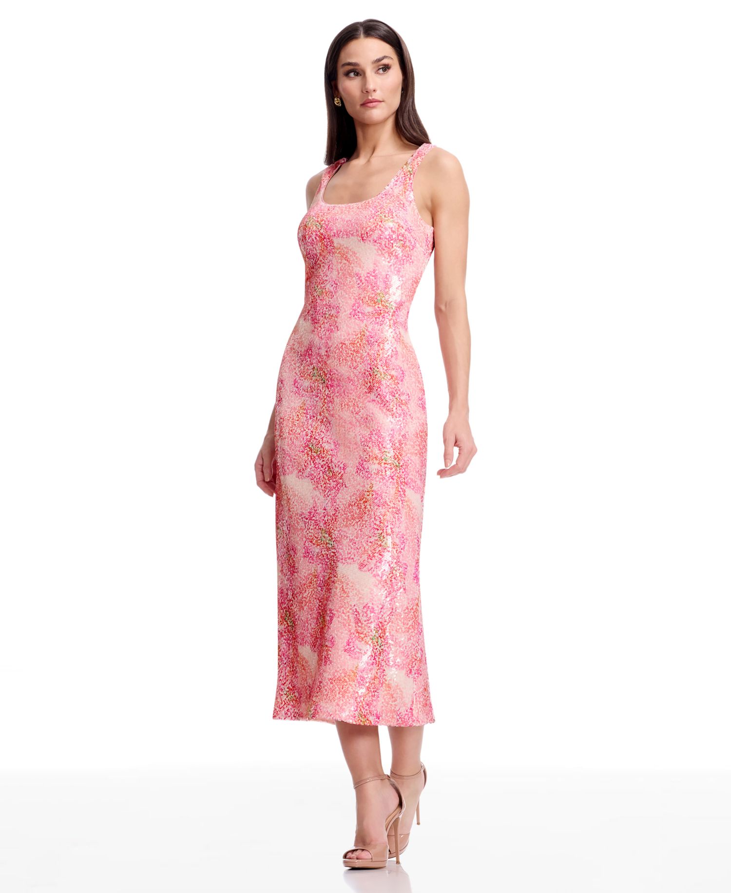 Women's Sleeveless Midi Dress
