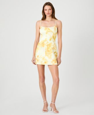 Women's Sleeveless Printed Mini Dress