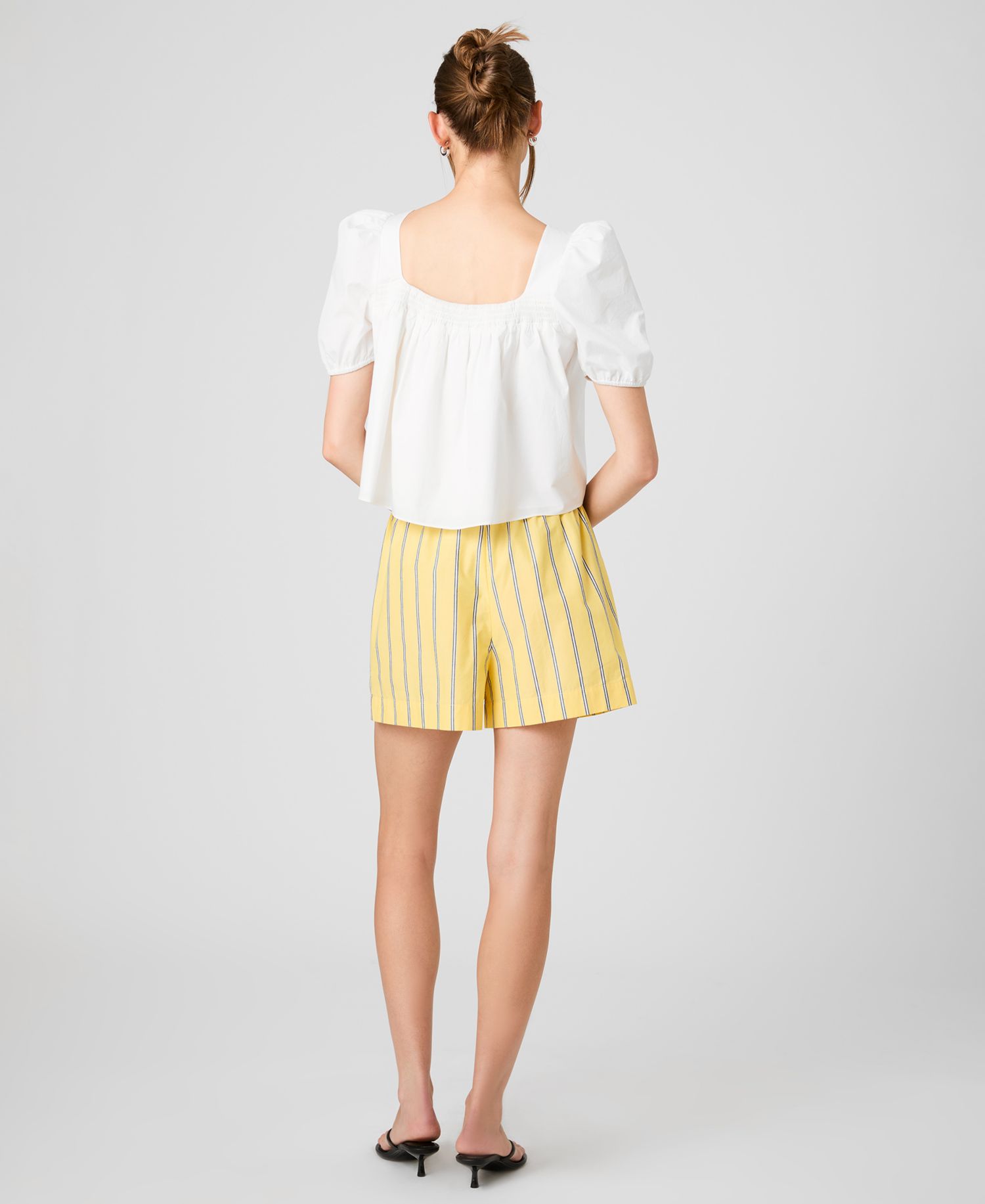 Women's Striped Drawstring Shorts