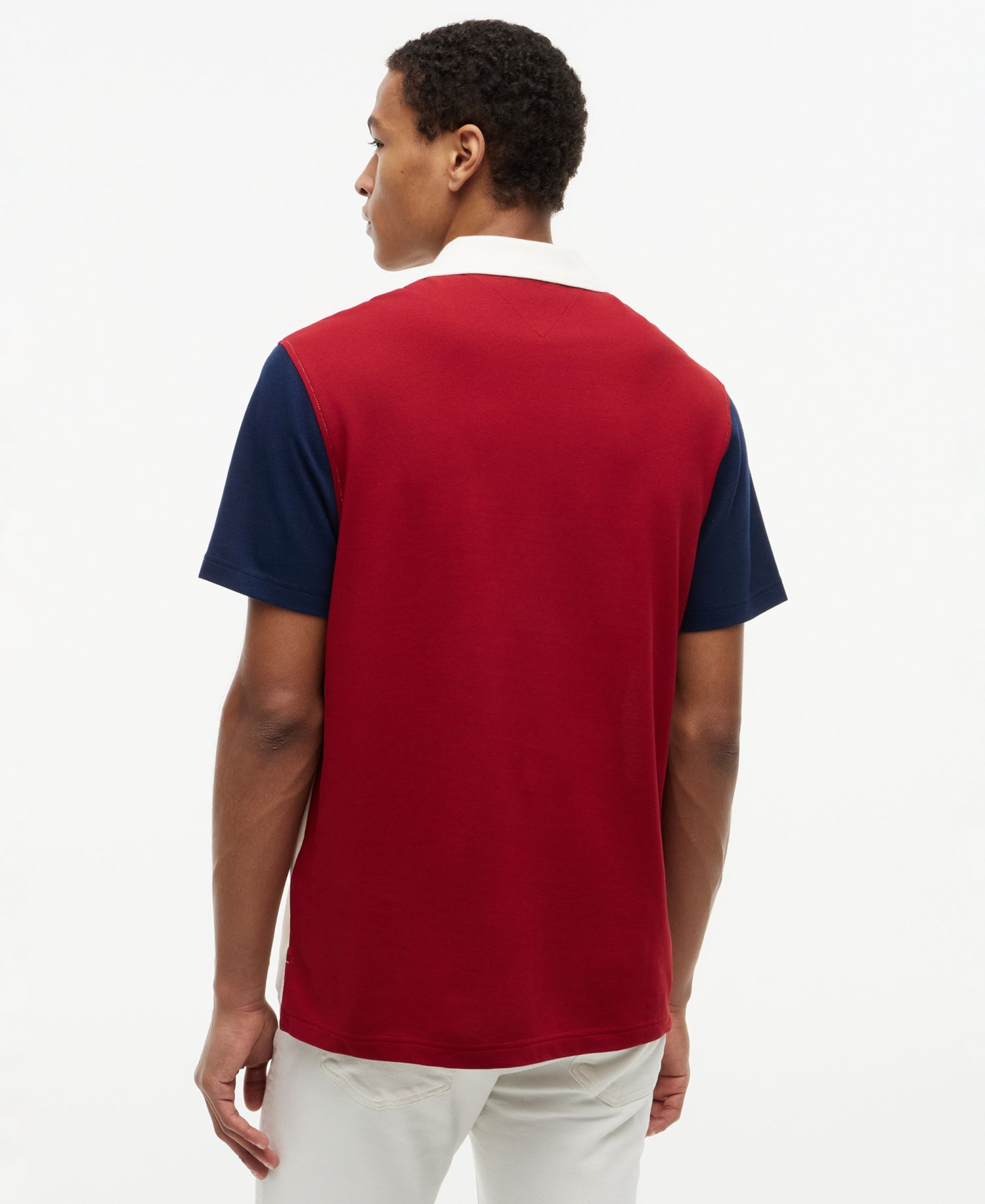 Men's Color-Block Classic-Fit Polo Shirt