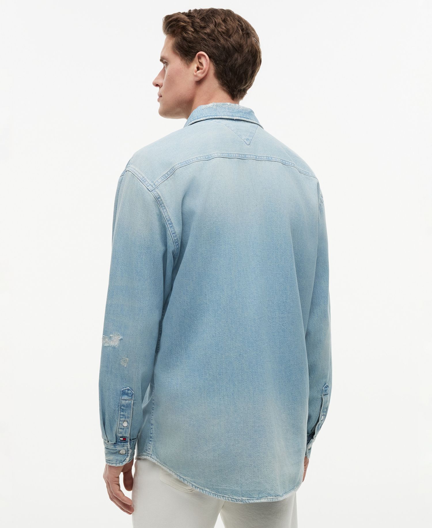 Men's Relaxed-Fit Indigo Shirt