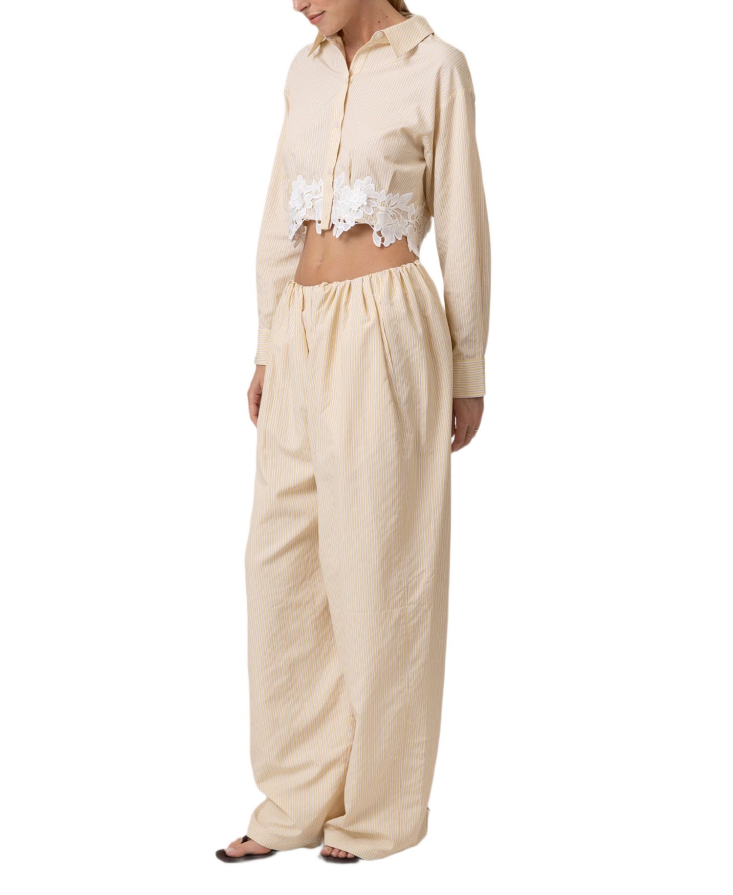 Women's Noemi Long-Sleeve Crop Shirt
