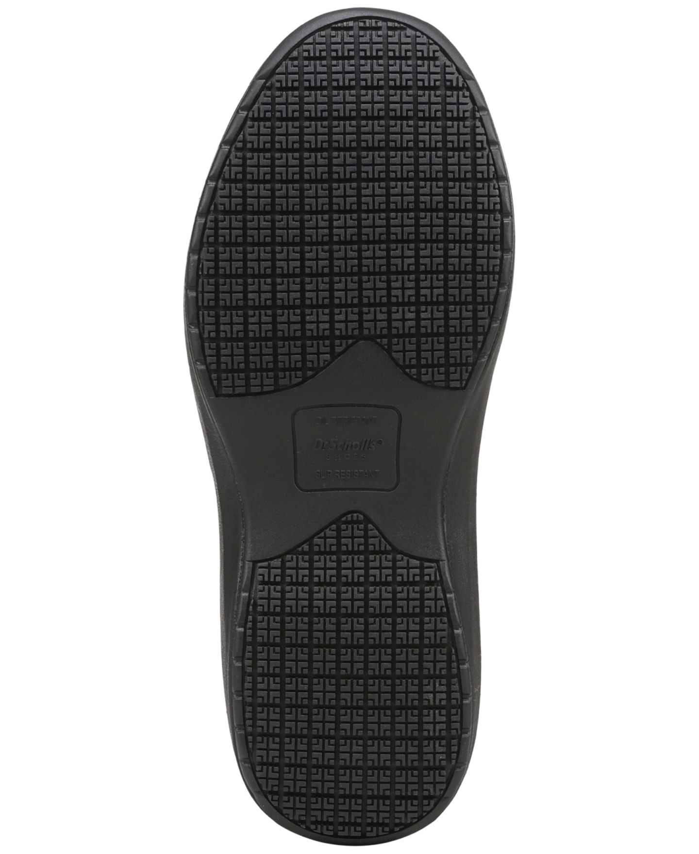 Женские кроссовки Dr. Scholl's All Good Slip Resistant Lace-Up, цвет: Чёрный кожаный — фото 5
