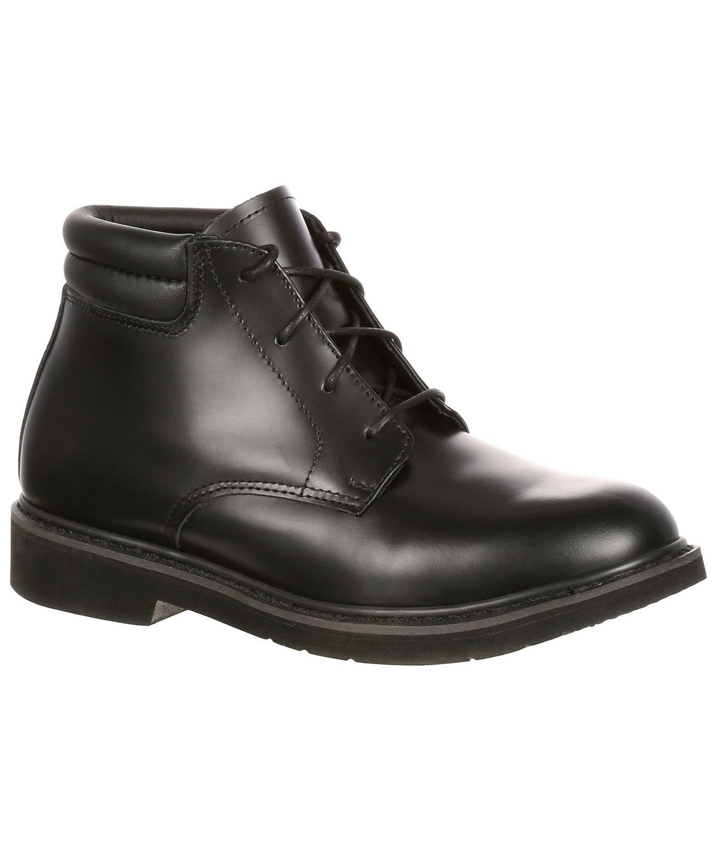 Мужское платье ROCKY Polishable Dress Leather Chukka, цвет: Чёрный — фото 1