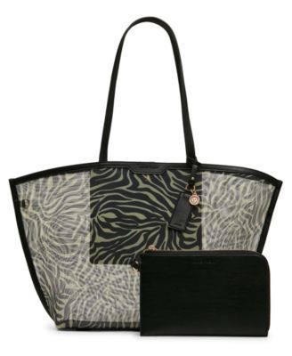Printed Medium Tote Handbag