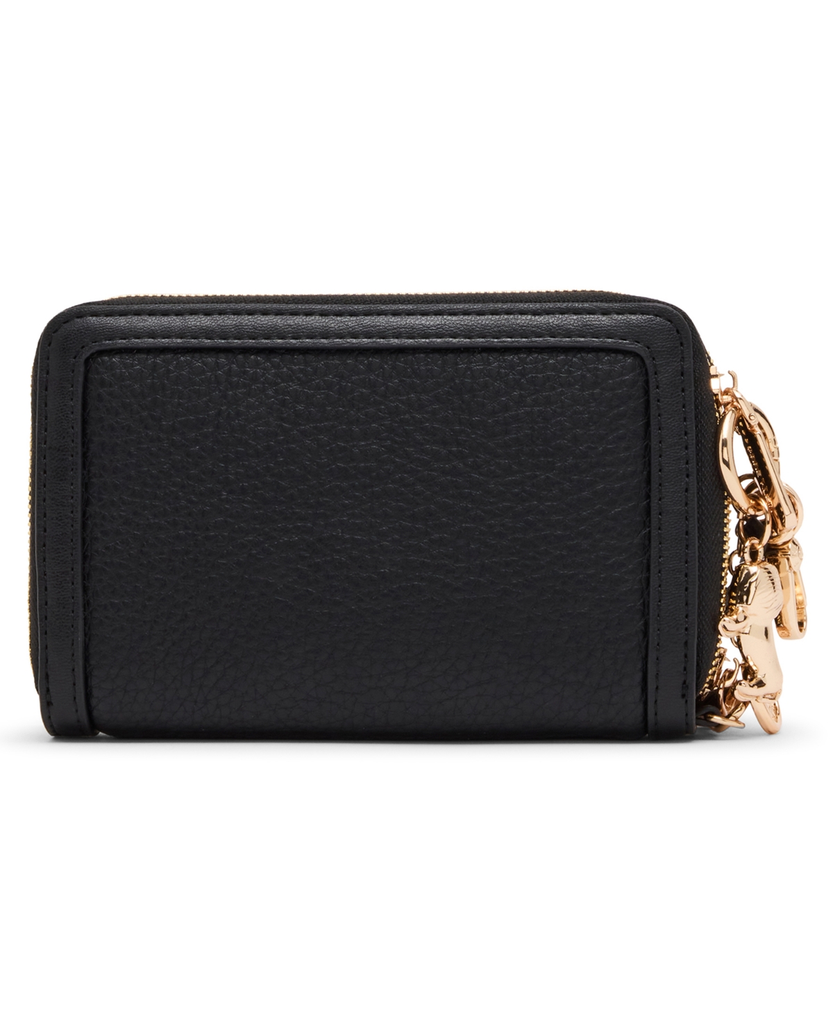 Anne Klein Double Zip Mini Around with Charm Wallet