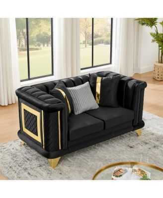 Loveseat Sofa Trim and Pillows