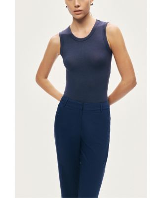 Women's Tailored Straight-Leg Pants