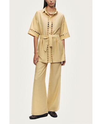 Women's Straight-Leg Relaxed Pants