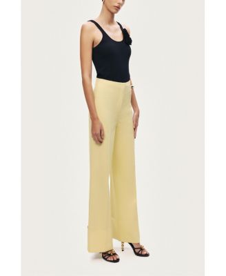 Women's High-Waist Tailored Wide-Leg Pants