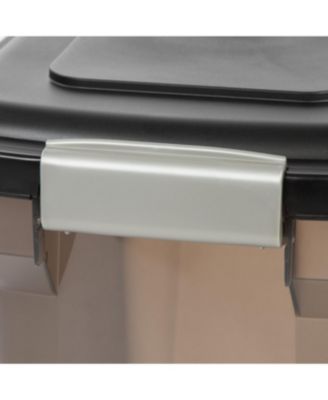 USA 13 Lbs / 15 Qt WeatherPro Airtight Pet Food Storage Container, For Dog Cat Bird and Other Pet Food Storage Bin, Pet Supplies, Keep Fresh