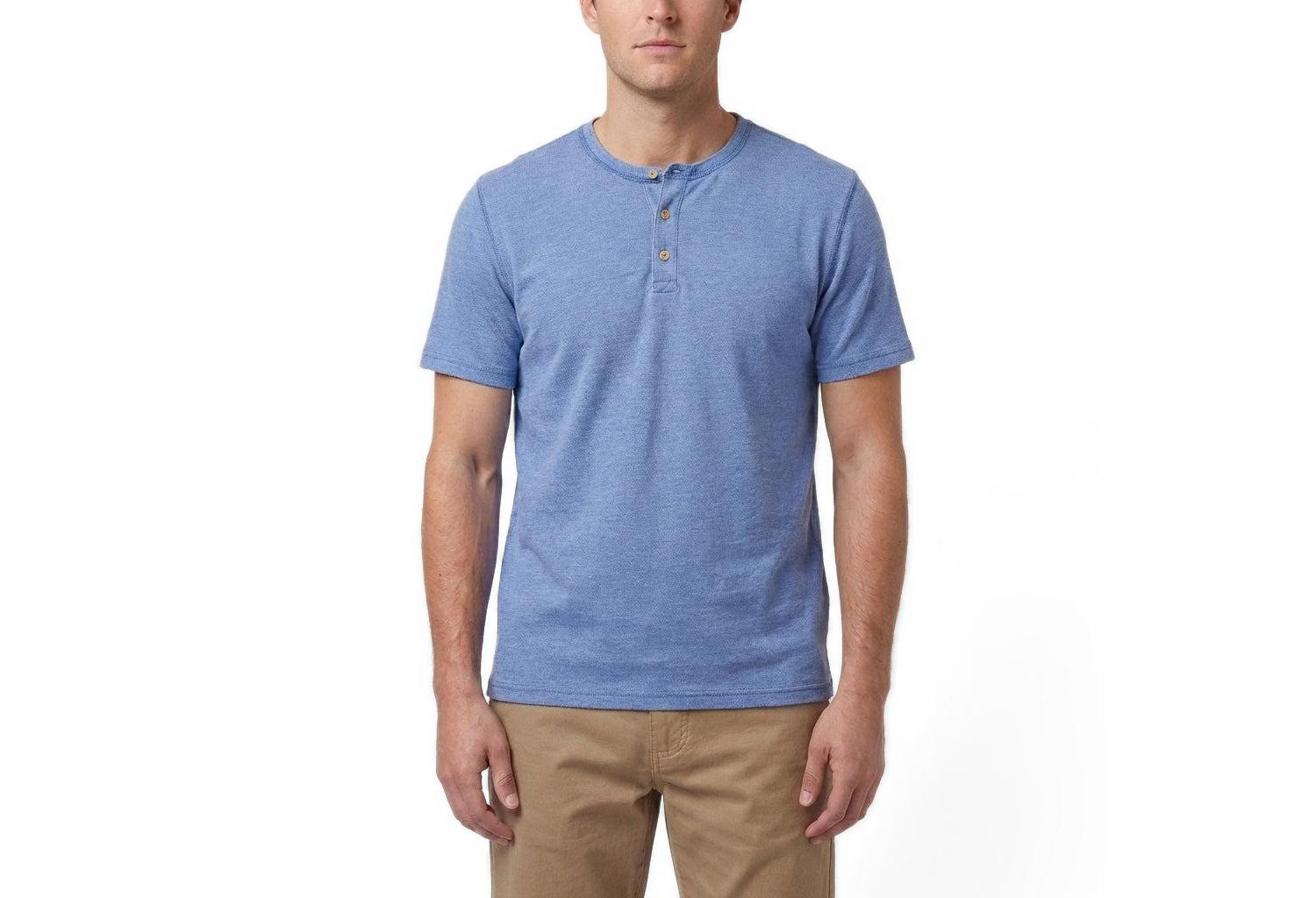 Men's Sean Burnout Henley T-Shirts