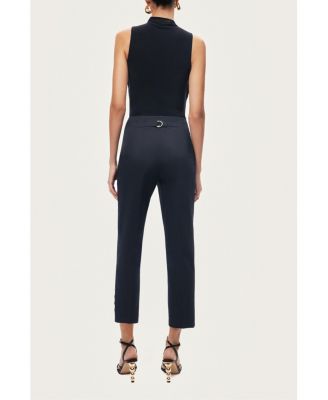 Women's Draped Mesh-Panel Bodysuit