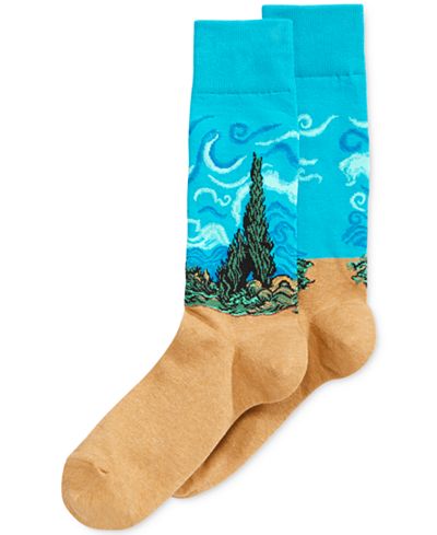 Hot Sox Men's Wheatfields Slacks Socks