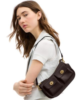 Waverly Small Leather Twin Shoulder Handbag