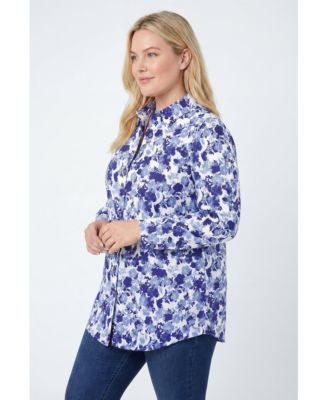 Plus Size Perfect Long Sleeve Shirt