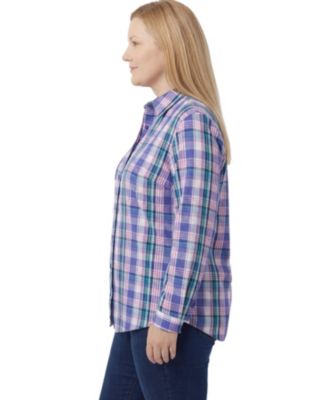 Plus Size Perfect Long Sleeve Shirt