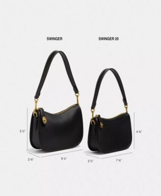 Swinger Mini Leather Shoulder Bag 20