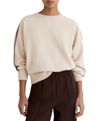 Women's Carli Wool-Cashmere Side-Stripe Jumper