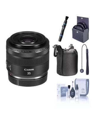 RF 35mm f/1.8 Macro IS STM Lens, Bundle with ProOptic 52mm FIlter Kit, Cleaning Kit, Lens Cleaner, Lens Pouch, Lens Cap Tether