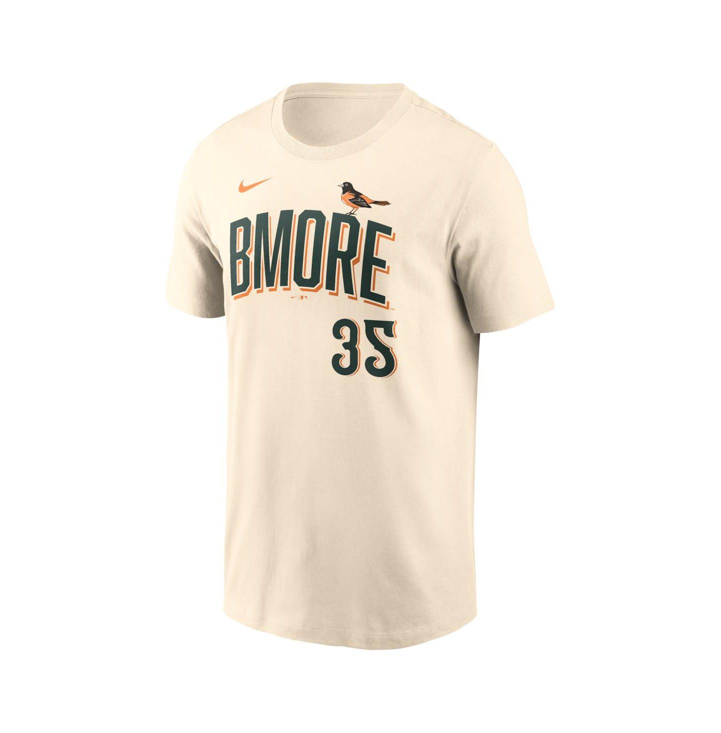 Мужская футболка Nike Adley Rutschman Natural Baltimore Orioles 2026 City Connect Name & Number — фото 2