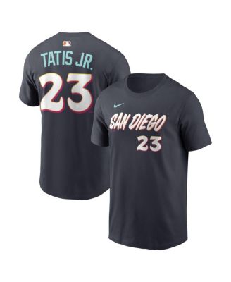 Men's Fernando Tatis Jr. Black San Diego Padres 2026 City Connect Name & Number T-Shirt