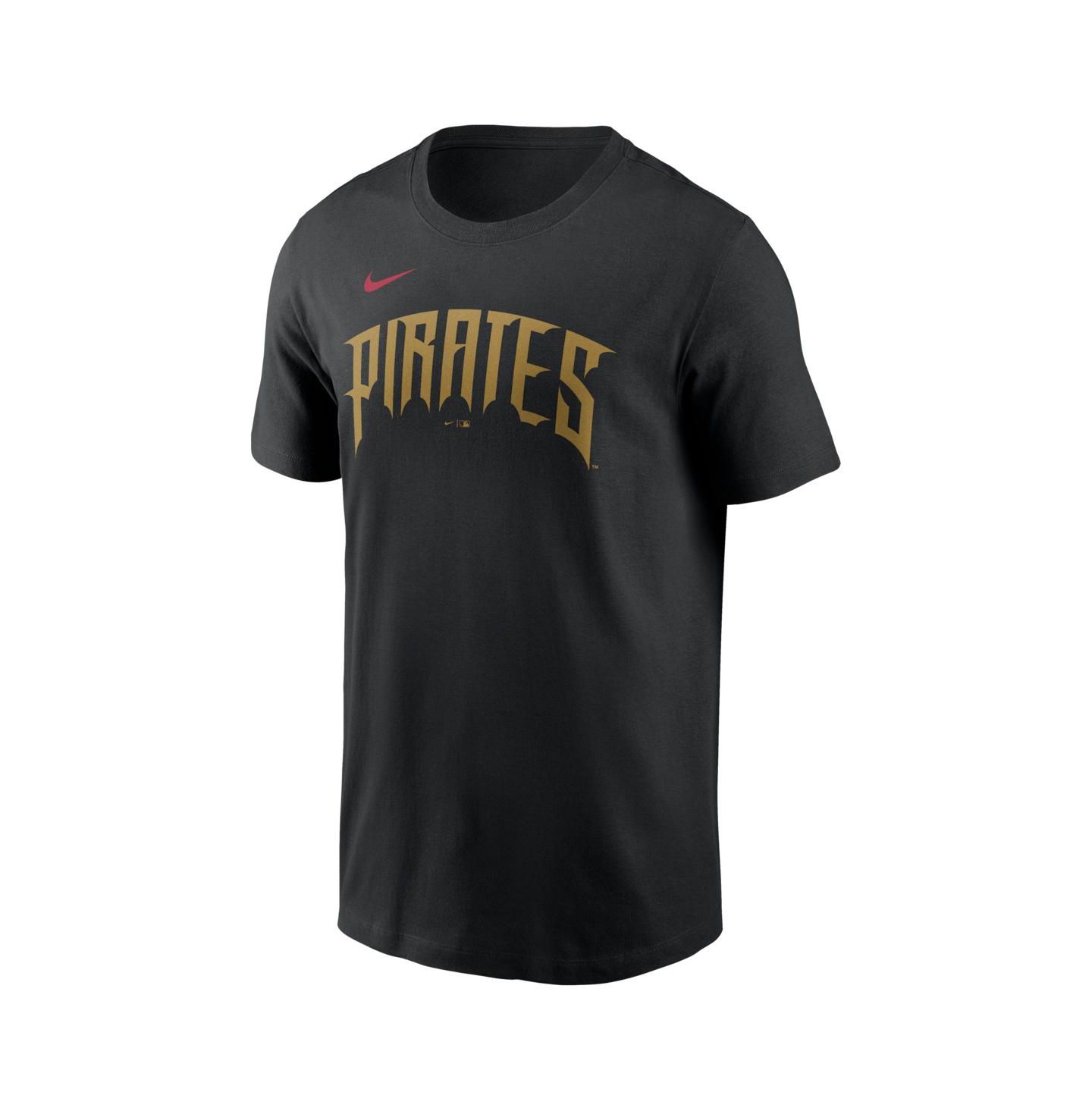 Мужская футболка Nike Roberto Clemente Black Pittsburgh Pirates 2026 City Connect Name & Number — фото 2