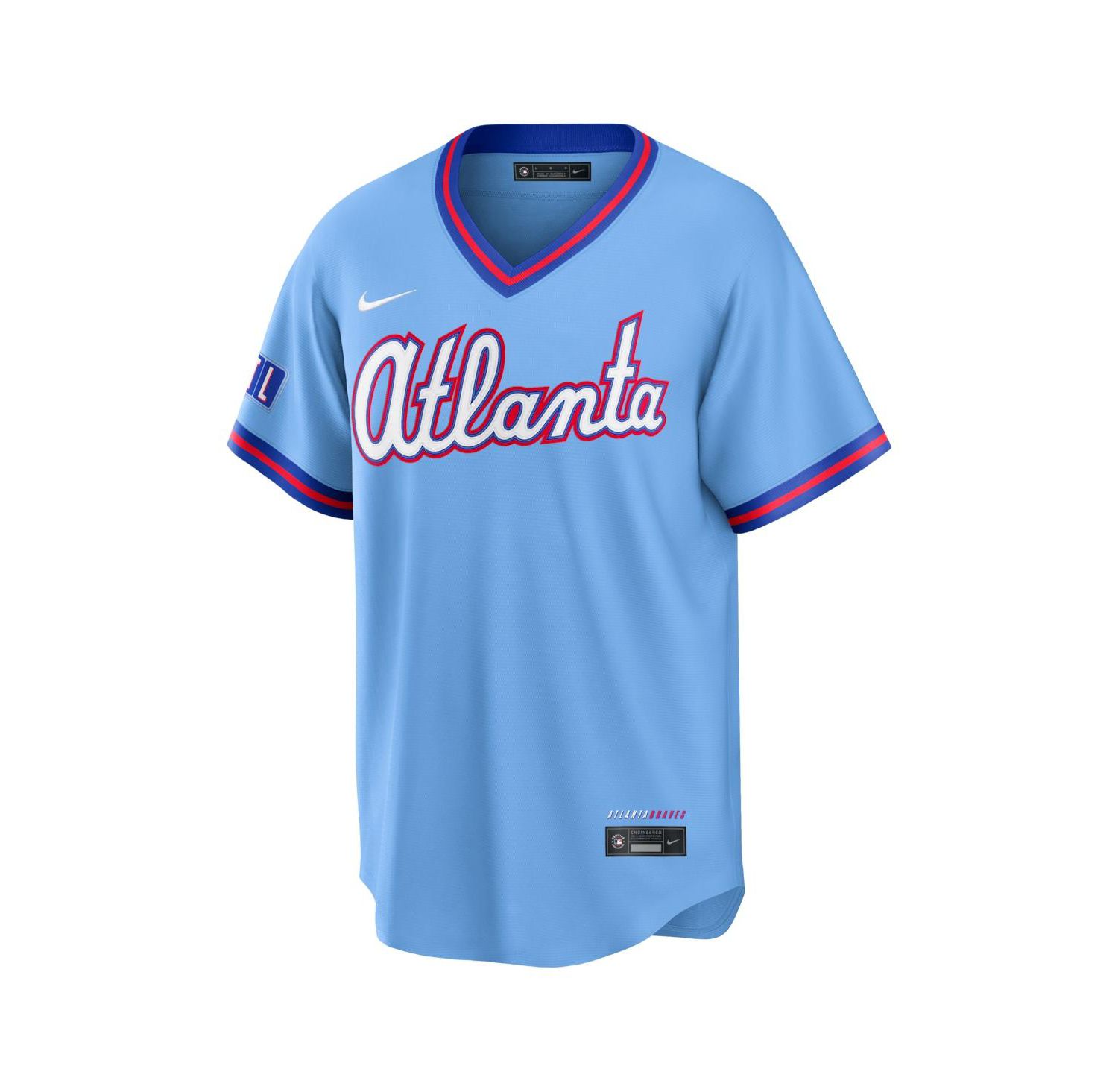 Men's Powder Blue Atlanta Braves 2026 City Connect Stadium Jersey