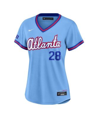Women's Matt Olson Powder Blue Atlanta Braves 2026 City Connect Stadium Jersey