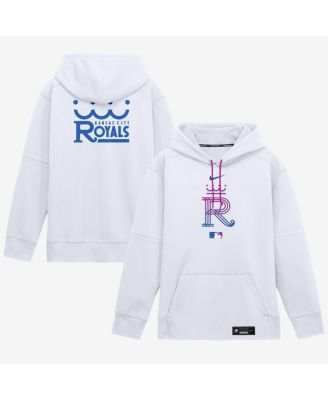 Men's White Kansas City Royals 2026 City Connect Authentic Collection Therma-FIT Hoodie