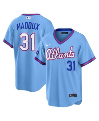 Men's Greg Maddux Powder Blue Atlanta Braves 2026 City Connect Stadium Jersey