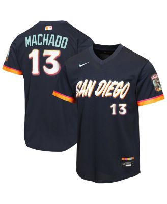 Big Boys and Girls Manny Machado Black San Diego Padres 2026 City Connect Stadium Jersey
