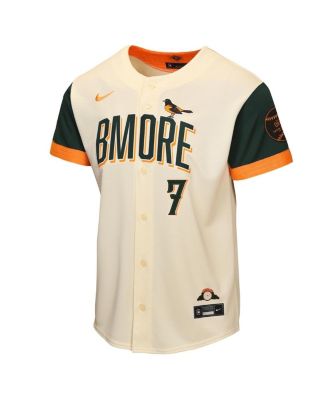 Big Boys and Girls Jackson Holliday Cream Baltimore Orioles 2026 City Connect Stadium Jersey