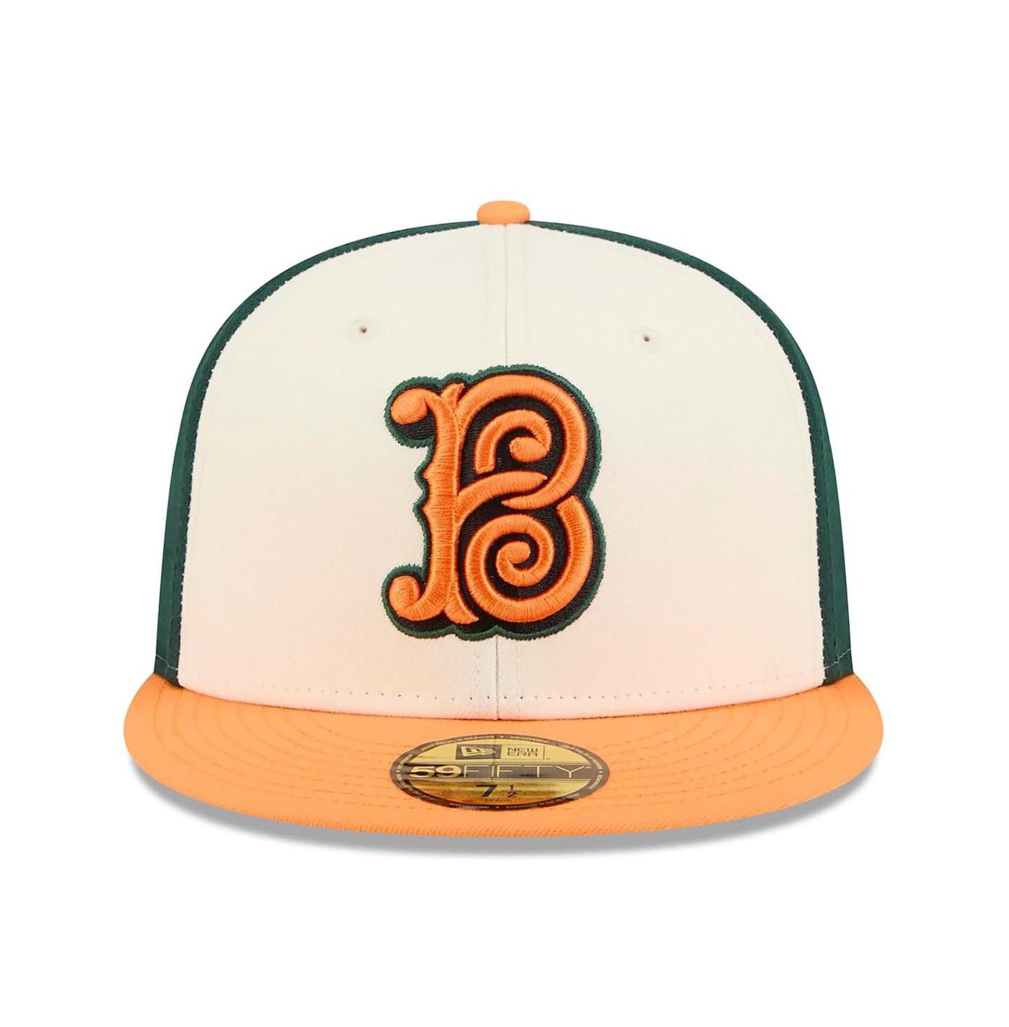 Мужская кепка New Era Cream/Orange Baltimore Orioles 2026 City Connect 59FIFTY Fitted Hat — фото 2