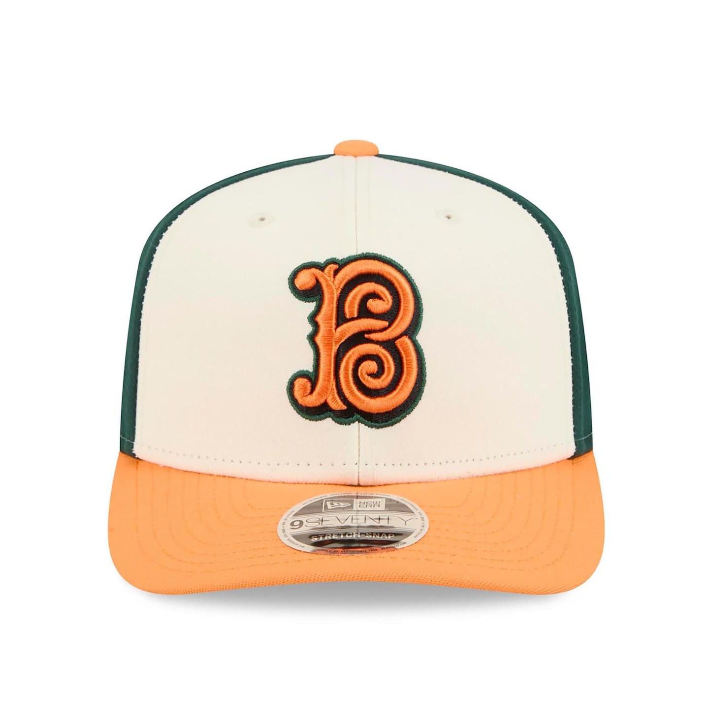 Мужская кепка New Era Cream/Orange Baltimore Orioles 2026 City Connect 9SEVENTY Adjustable Hat — фото 2