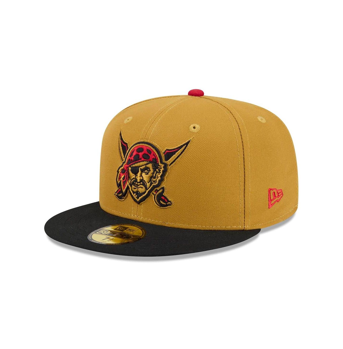 Мужская кепка New Era Black Pittsburgh Pirates 2026 City Connect 59FIFTY Fitted Hat — фото 1