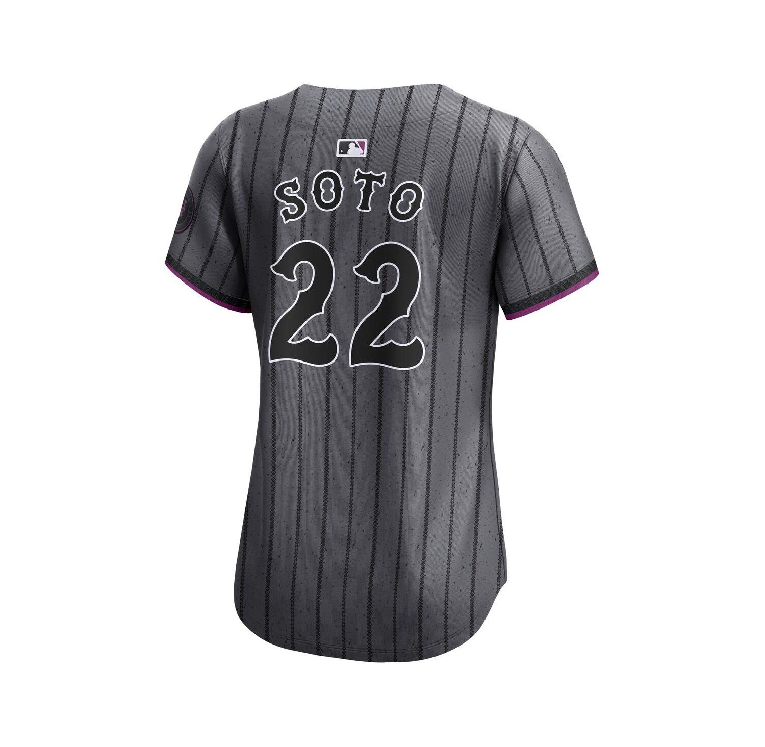 Women's Juan Soto Gray New York Mets City Connect Limited Jersey