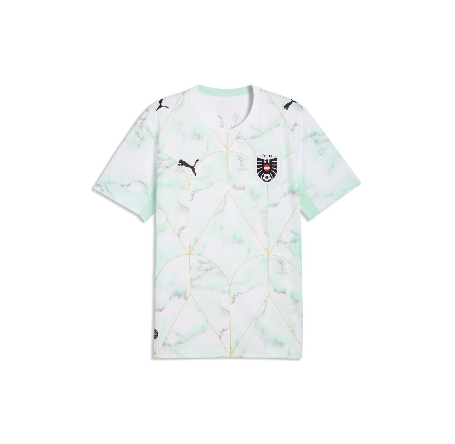 Men's White Austria National Team 2026 Away Replica Jersey